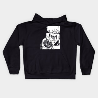 Bakugo Anime Fanart Kids Hoodie